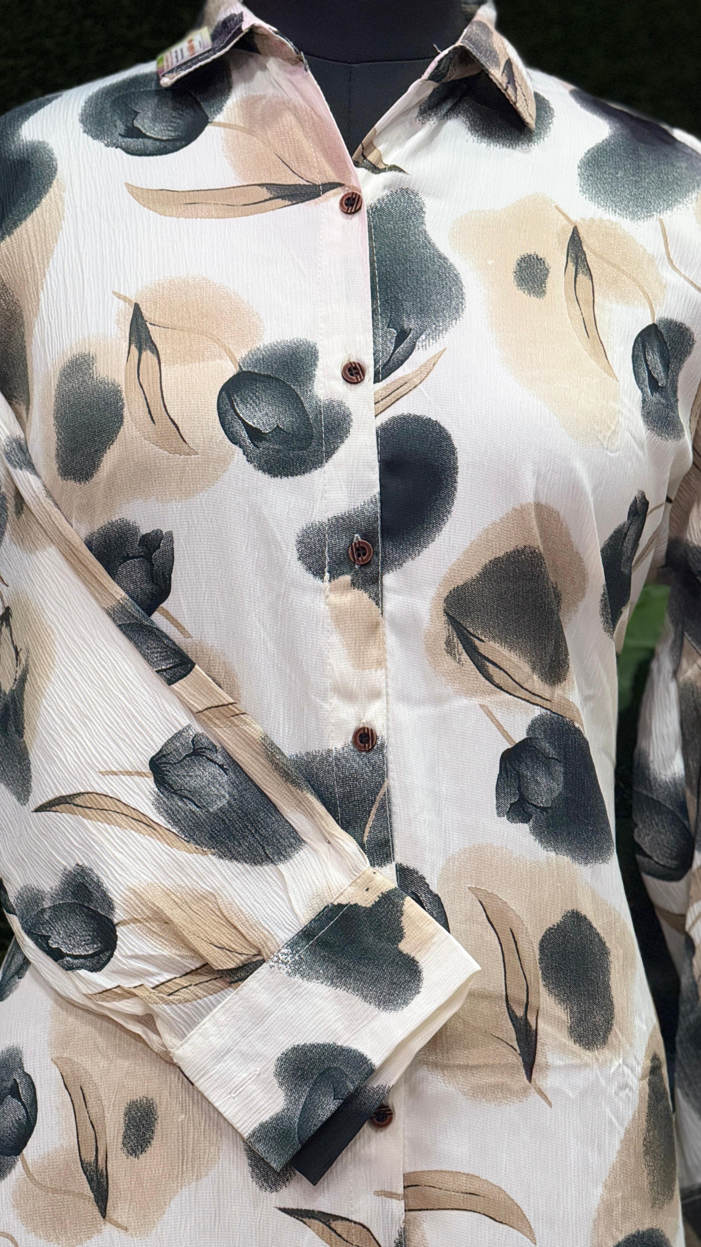 Floral design Kurti | Size xxxl | Feeding friendly