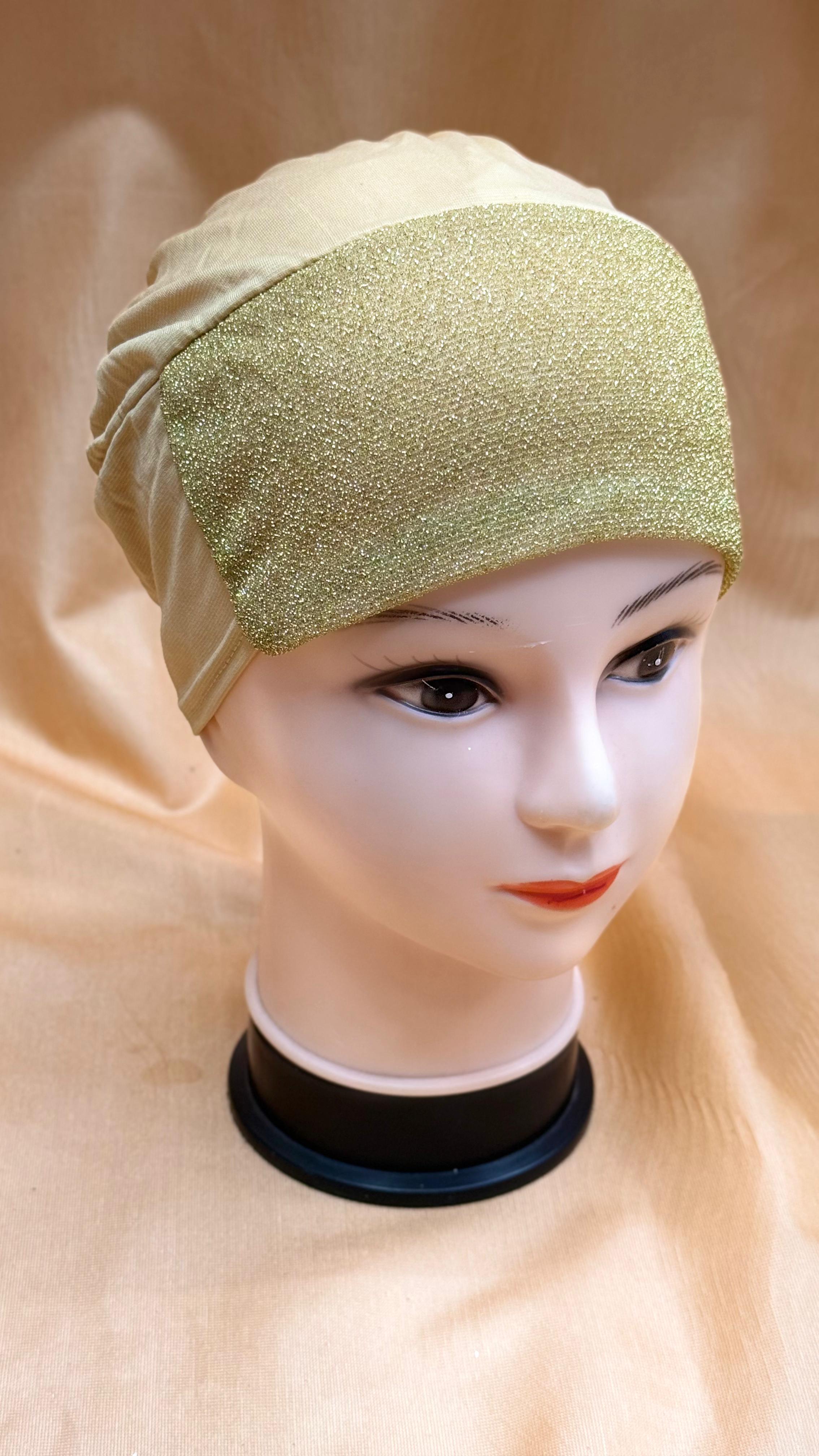 Shimmer Inner Cap – Elegant & Stretchable Innercap for Hijab | 3 Colors Available
