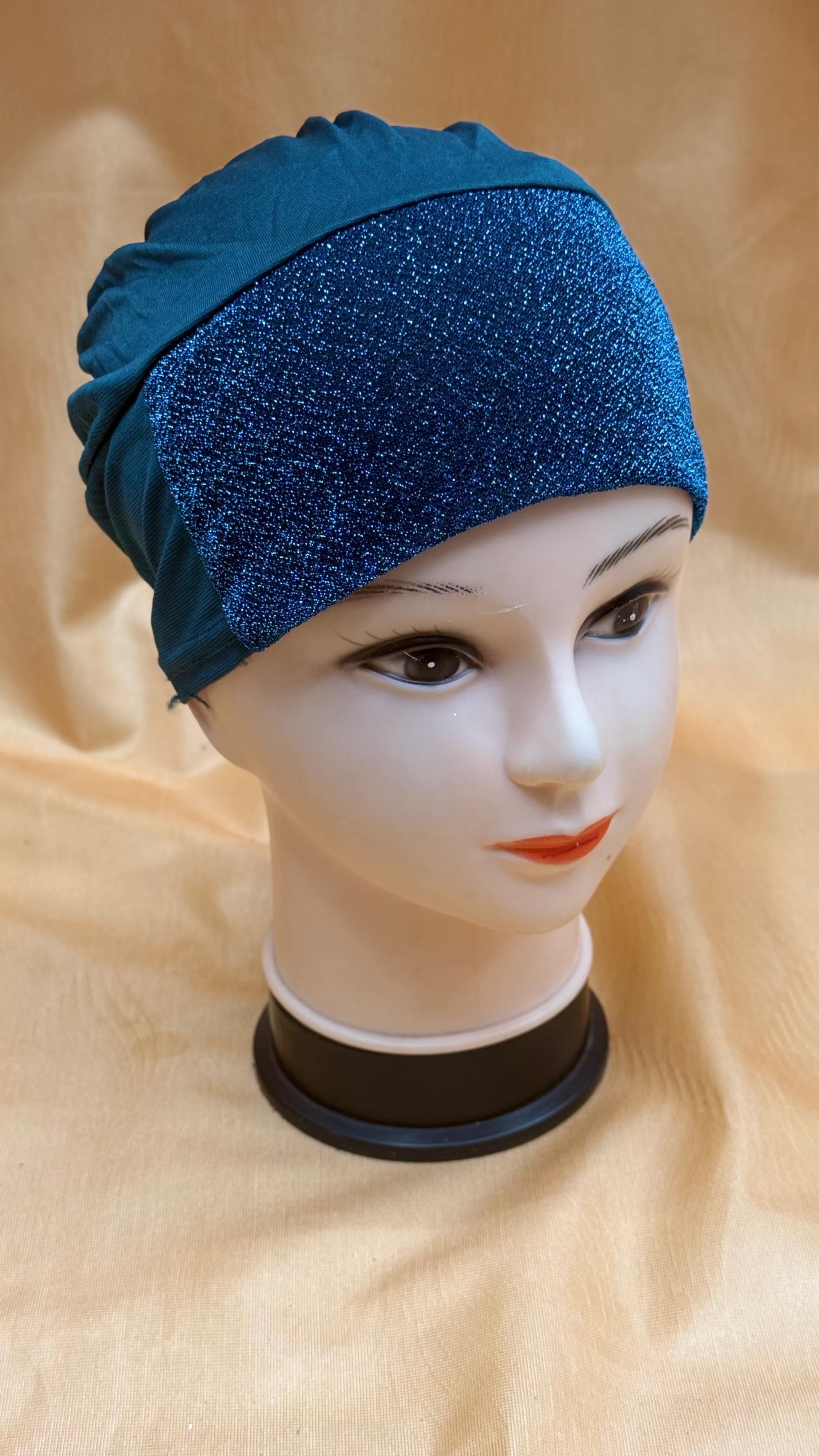 Shimmer Inner Cap – Elegant & Stretchable Innercap for Hijab | 3 Colors Available