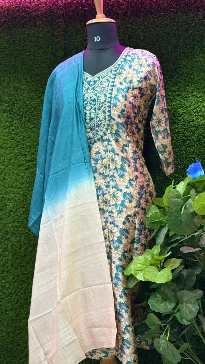 Elegant Umbrella Style Chudithar Set| Size M