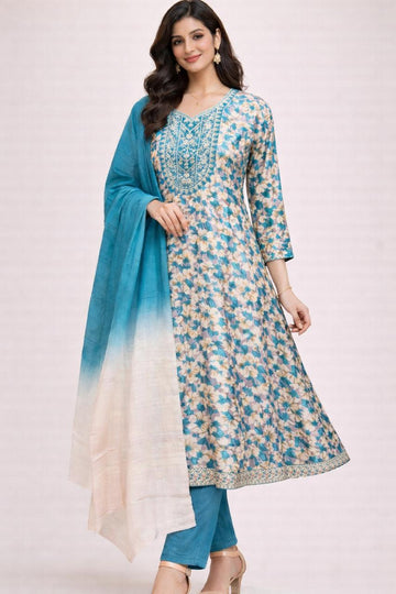 Elegant Umbrella Style Chudithar Set| Size M