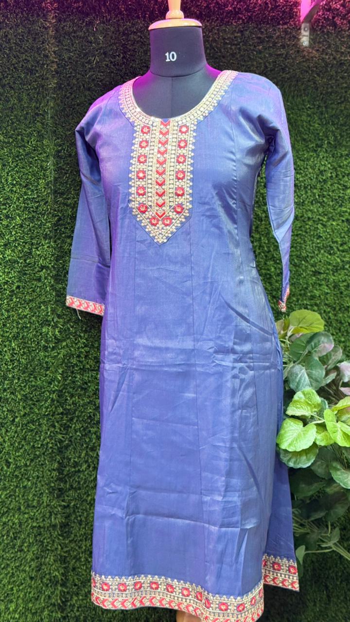 Ash Umbrella Style Chudithar Set| Size M