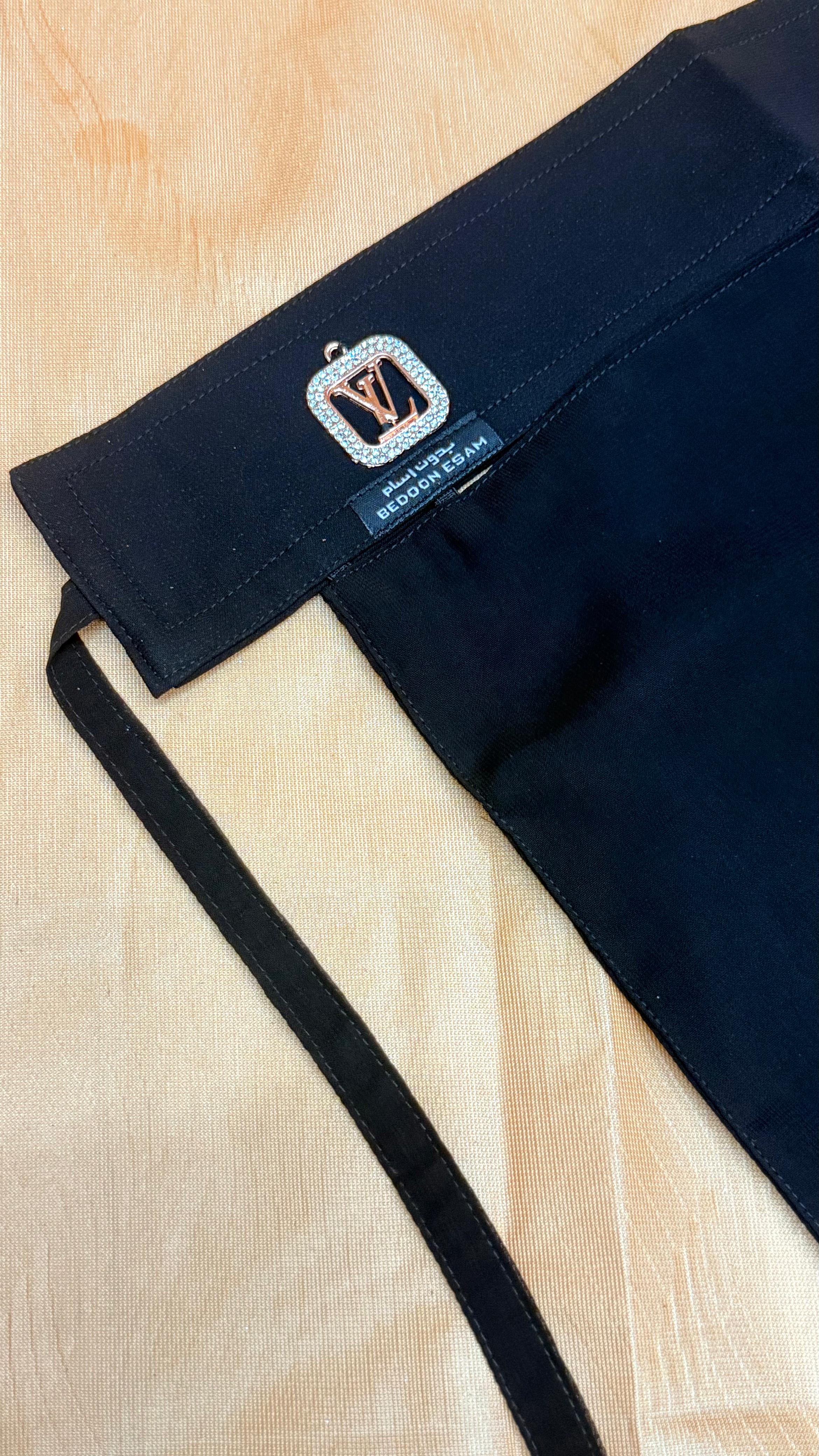 Black Plain Niqab – Modest Fashion Wear